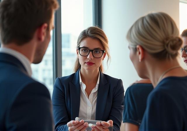 A collaborative leadership meeting focusing on human connection